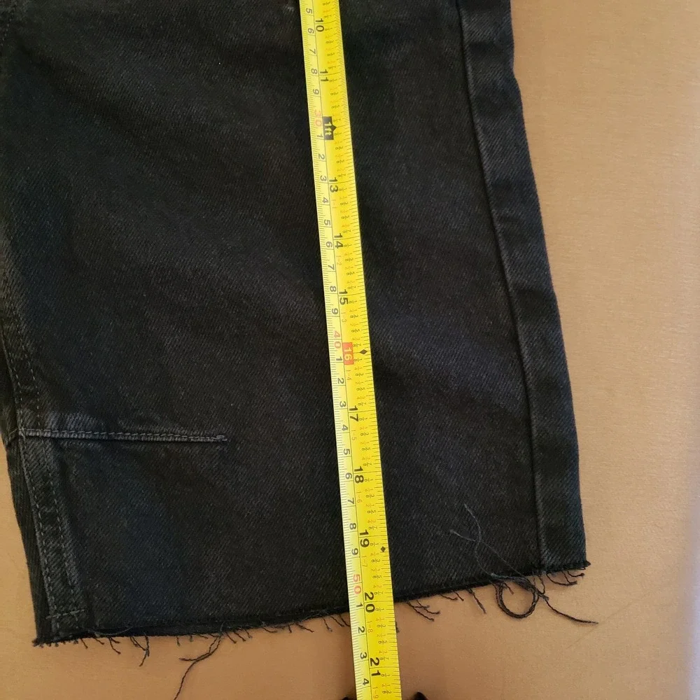 Free People Ghost Town High‎ Rise Long Short Size 26 NWT